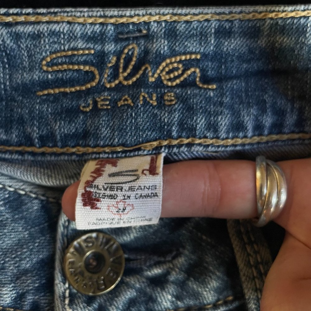 vintage low rise Silver Jeans